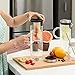 Glass Water Pitcher with Lid & Fruit Infuser Rod - Borosilicate Glass Carafe W/Up to 50Oz/1500ml Capacity - Stainless Steel Lid, BPA Free Infusion Filter - Perfect for Water, Tea, Sangria, Juice