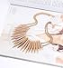 MOLOCH Sparkling Druzy Leaf Choker Necklace Fashion Gold-Tone Collar Necklace Bib Statement Chunky Tribal Necklace Woman Jewelry