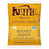 Kettle Brand Potato Chips, Honey Dijon, Single-Serve 1.5 Ounce (Pack of 24)