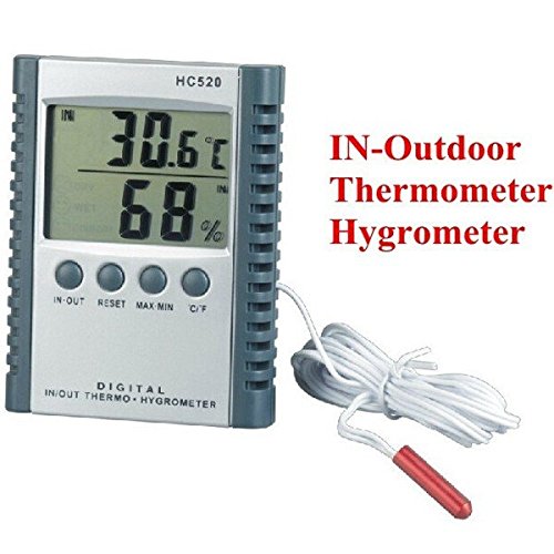 C&C Products HC-520 Digital IN-Outdoor Thermometer Hygrometer - Thumbnail 5