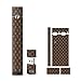 JUUL Skin Wrap Decal Sticker Vinyl for JUUL | 3 Pack | Supreme LV Red Brown and White