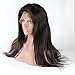 Eayon 360 Lace Frontal Wigs Natural Straight Brazilian Remy Human Hair Lace Wigs with Baby Hair for Women 22inch Natural Color 150% Density