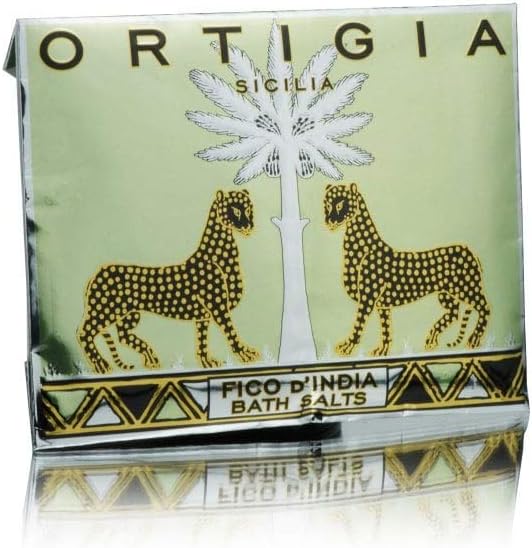 ORTIGIA Fico D'india Bath Salts 75g Sachet Indian Fig Relaxing Fragrance