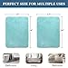 H.VERSAILTEX Memory Foam Super Soft Microfiber Bath Mat Set Floor Rugs Machine Washable Bath Rugs Set for Bathroom/Kitchen Dry Fast Water Absorbent Rugs, Eggshell Blue (Pack 2-17