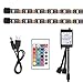 Bias Lighting for HDTV USB Powered TV Backlighting, Home Theater Accent lighting Kit With Remote Control, Kohree 2 RGB Multi Color Led Light Strip (Reduce eye fatigue and increase image clarity)