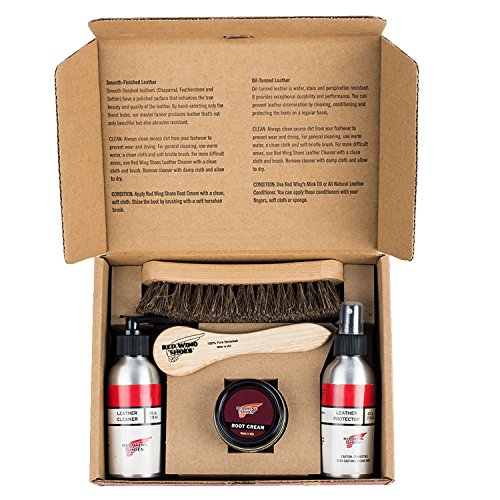 Red Wing Men's Care Kits for Smooth and S One Size Smooth Finished Leather