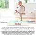 Nuby Interlocking Baby Play Mat, Foam Floor Tiles for Infants and Children, 52’’ x 65