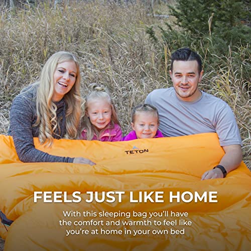 TETON Sports Mammoth Queen Size Sleeping Bag Double Sleeping Bag A