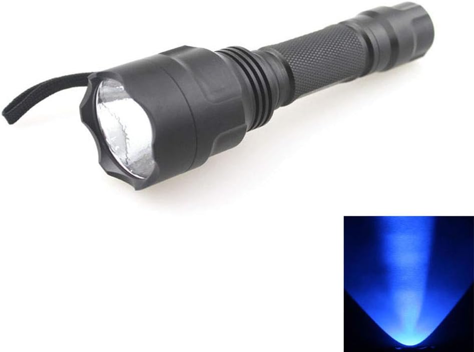 C8 365nm UV Torch Inspection Detection Ultra Violet Flashlight Seoul 5W 365nm Blacklight for Pets Stain Detector