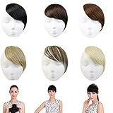 SARLA® Synthetic Hairpieces False Bangs Clip-In Bangs Side Swept Bangs Extension B2