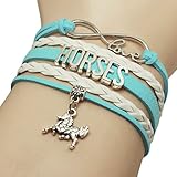 Love Horses Bracelet- Equestrianism Horseback Rider Riding Racing Hobby