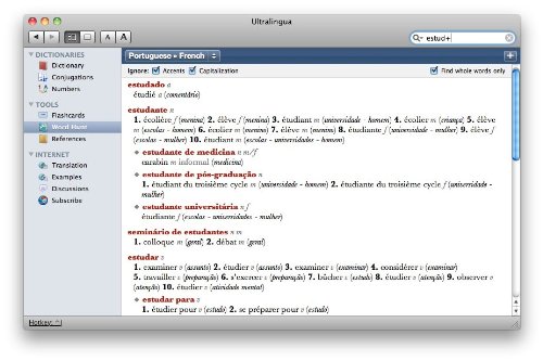 French-Portuguese Dictionary for Mac [Download] - Thumbnail 6