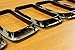 Jeep Grand Cherokee Gloss Black Trim Ring Grille Insert Set Mopar OEM