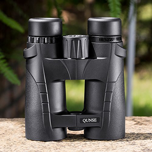 Binoculars Compact, QUNSE 8X42 High Definition and Lightweight for Bird