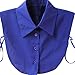 Weixinbuy Women Removable Lapel Shirt Fake False Collar #G