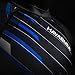 Hayabusa Metaru Charged Long Sleeve BJJ Rash Guards (Black/Blue, L)