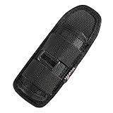 UltraFire Flashlight Holster Belt Carry Case flexible fits for many size, like Ultrafire 501b, 502b, C8, 878-T6, A100 Flashlights
