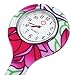 10pcs Floral Nurse Clip-on Fob Brooch Pocket Watch Lapel Watch for Women Girl (Pack #3)