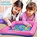 Juboury Play Sand and Sand Molds Kit - 4.4 lbs of Magic Sand with 91 Pcs Sand Molds, 1 Sand Tray, 1 Storage Box, Non-Toxic Sand Play Set for Kids