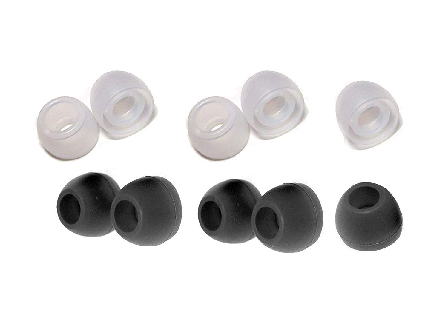 Crysendo Soft Silicone Rubber Earbuds Tips Eartips Amazon.in Electronics