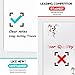 Magnetic Dry Erase Board for Refrigerator,Refrigerator Calendar Whiteboard with Stain Resistant Technology Included 3 Magnetic Dry Erase Markers and Big Eraser-17x11