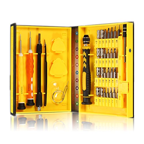38 in 1 Precision Screwdriver Set, MECO Magnetic Driver Repair Tool Kit for iPhone Laptop PC Smartphone Watch Tablet Computer Electronic Devices