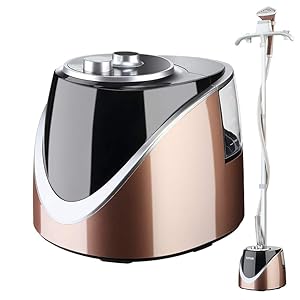 360 Full Size Clothes Fabric Steamer with Rotating Hanger, Vertical Standing Steamer, Heavy Duty Powerful Garment Steamer-A 37x40x46cm(15x16x18)