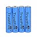 Rechargeable Li-ion Battery - TrustFire 20PCS AAA 10440 600mAh 3.7V Rechargeable Li-ion Battery Blue