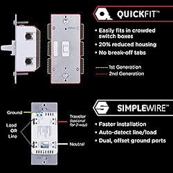 Enbrighten Z-Wave Plus Smart Light Dimmer with