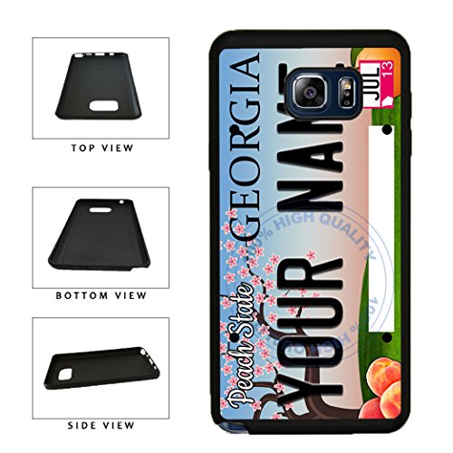 BleuReign(TM) Personalized Custom Name 2016 Georgia State License Plate TPU RUBBER SILICONE Phone Case Back Cover For Samsung Galaxy S8