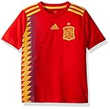 adidas Kids Boy's 2018 Spain Home Jersey (Little Kids/Big Kids) Red/Bold Gold Medium