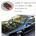 Lenmumu Fake Car Alarm Light, Dummy Car Alarm Solar Power LED Flashing Light Simulated Warning Alarm Anti-Theft Security device, Red