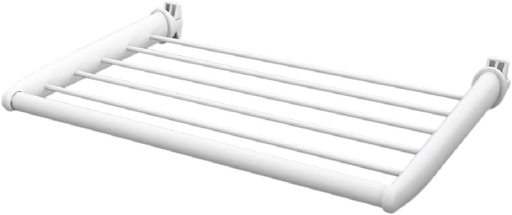 Handy Up - Toallero, se fija directamente al radiador de baño - Blanco