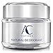 AC NATURE Deodorant, Organic and 100% Natural Ingredients, Aluminum Free, No Fragrances, Paraben Free, All Day Odor Protection for Women/Men, Unscented, 2.5 oz.