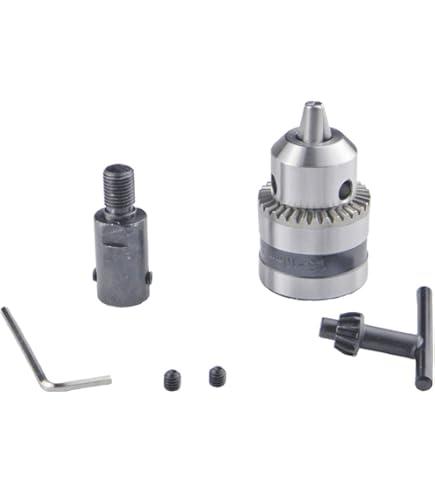 Micro 0.3-4mm JTO Taper Mounted Drill Chuck and Wrench with Chuck