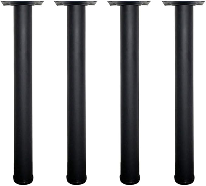 ADSE Möbel Stützfuß , einfache zylindrische Möbel Stützfüße, schwarz