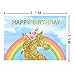 Fanghui Backdrops Photography Photo Studio Background Photographic Happy Birthday Material Vinyl 7x5ft Unicorn