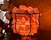 HemingWeigh Himalayan Salt Chip Lamp in Metal Basket Bowl 8x7.15” Electric Wire and Bulb Included