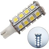 GRV T10 Wedge 921 194 30-5050 SMD LED Bulb Lamp Super Bright Cool White Dc 12v Pack of 2