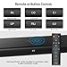 Bluetooth Soundbar for TV, Vinoil 2.1 Channel 35 Inch TV Sound bar with Built-in Subwoofer, 105 dB, 3D Surround Sound, Strong Bass, Remote, Optical AUX Coaxial Cable Includedthumb 3