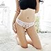 KHUFUZI Women's 4 Colors Pack Ice Silk Seamless Underwear Mid Waist Full Coverage Invisible Panties Lingerie Brief Gift for Girlfriend (White)
