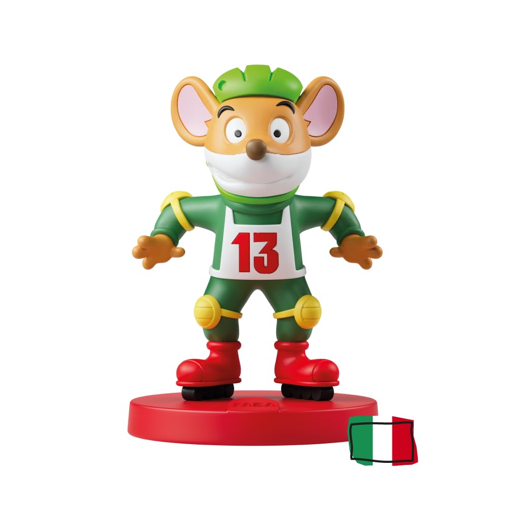 FABA Sound Character Geronimo Stilton - An Absurd Weekend for Geronimo - Sound Stories - Educational Content, Italian Version, Children 5+ Years