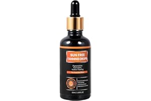 PIPIGE Natural Organic Self-Tanning Drops for Face - Carrot Seed Oil, Jojoba & DHA Bronzing Drops | Hydrating, Vegan Tanning Serum with Beetroot & Turmeric | Gentle Face Tanner for Sunless Glow