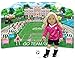 Two separate 18 Inch Doll Backdrops | Doll PlayScenes by Sophia's Includes 3 Scenes, 2 Backdrops | Sports Field, Runway, Beach Scenes