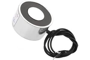 Heyiarbeit 12V DC 180N Electric Lifting Magnet Electromagnet Solenoid Lift Holding 34mmx18mm