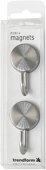 FIRST4MAGNETS Trendform Magnetic Hooks Stainless Steel 250g Hold Set of 2 view 2