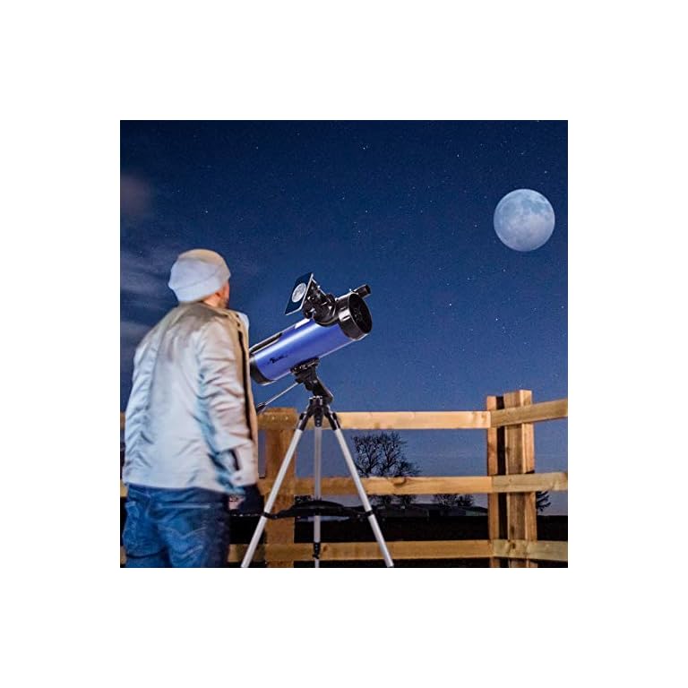 TELMU Telescope for Beginners, 114mm Aperture 500mm AZ Mount