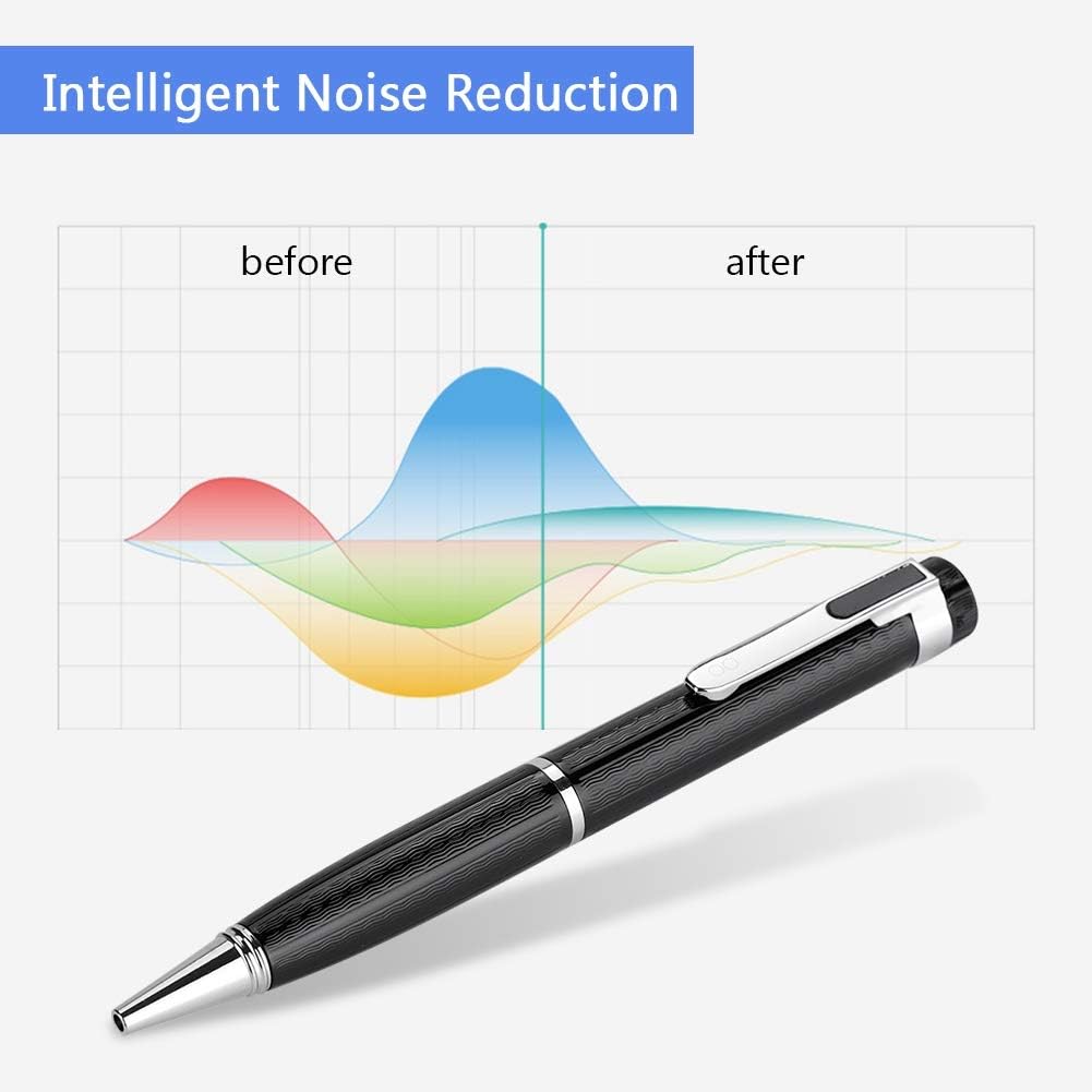 Vbestlife Digital Voice Recorder Pen, Portable Mini Recorder 192Kbps 10-hour Recording with U Disk/ MP3 Functions for Recording Interviews, Meetings and Students Learning - Image 5