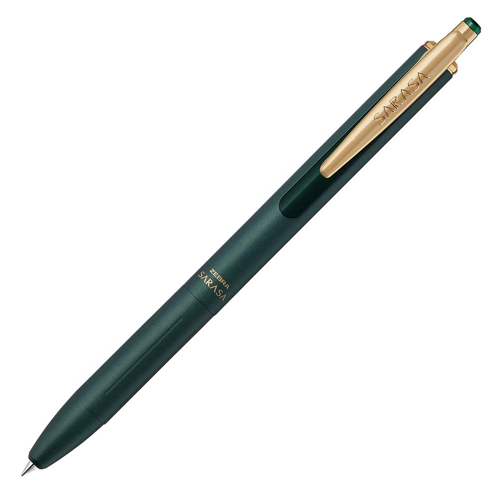 ZEBRA Sarasa Grand Gel Pen, 0.5mm, Vintage, Green and Black (P-JJ56-VGB)