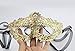 duoduodesign Exquisite Lace Masquerade Mask (Gold/Gorgeous Princess)